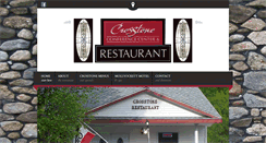 Desktop Screenshot of crosstonerestaurant.com